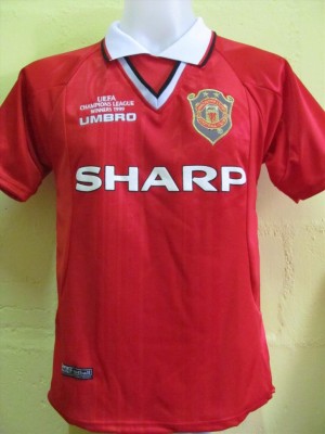 Манчестер Юнайтед футболка игровая домашняя 1999