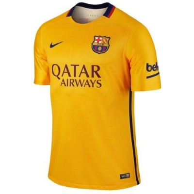 Футбольная футболка Барселоны Гостевая 2015/16