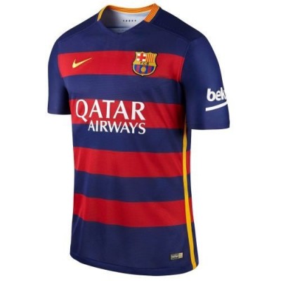 Футбольная футболка Барселона детская Домашняя 2015/16