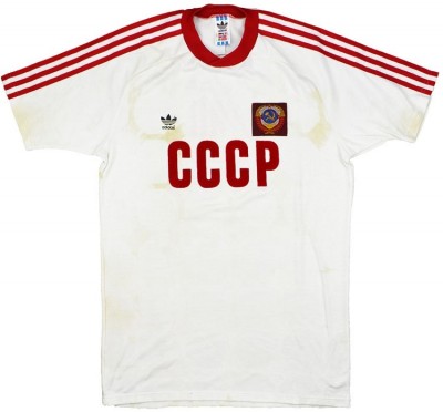 Сборная СССР футболка игровая гостевая 1988