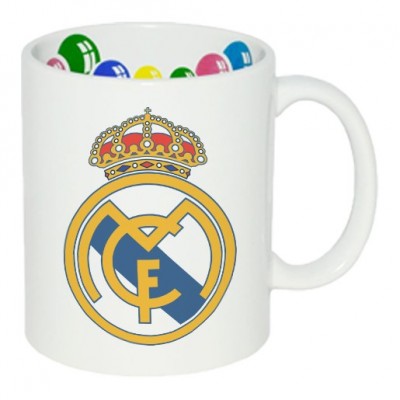 Кружка с рисунком внутри Реал Мадрид