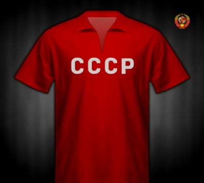 Сборная СССР футболка игровая домашняя 1966