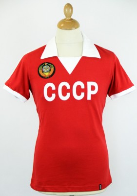 Сборная СССР футболка игровая домашняя 1970