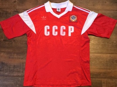 Сборная СССР футболка игровая домашняя 1987