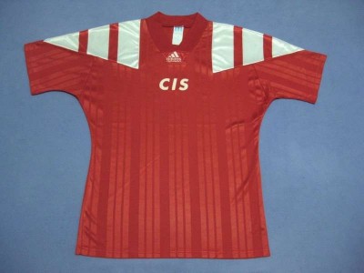 Сборная СССР(СНГ) футболка игровая домашняя 1992