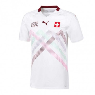 Детская футболка сборной Швейцарии по футболу 2019/2020 Гостевая