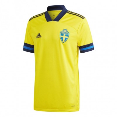 Детская футболка сборной Швеции по футболу 2019/2020 Домашняя