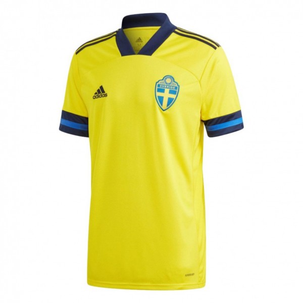 Детская футболка сборной Швеции по футболу 2019/2020 Домашняя