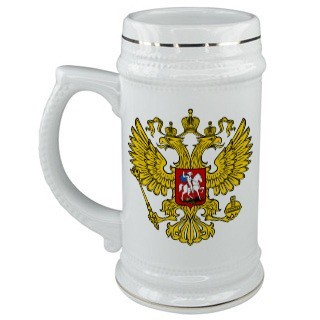 Пивная керамическая кружка Сборная России